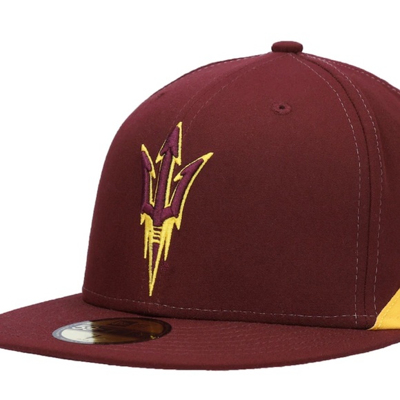 Arizona State Sun Devils New Era Team Bulletin 59FIFTY Fitted Hat -NWT - Picture 4 of 4